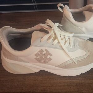 Tory Burch good luck trainers women’s size 10 sneakers